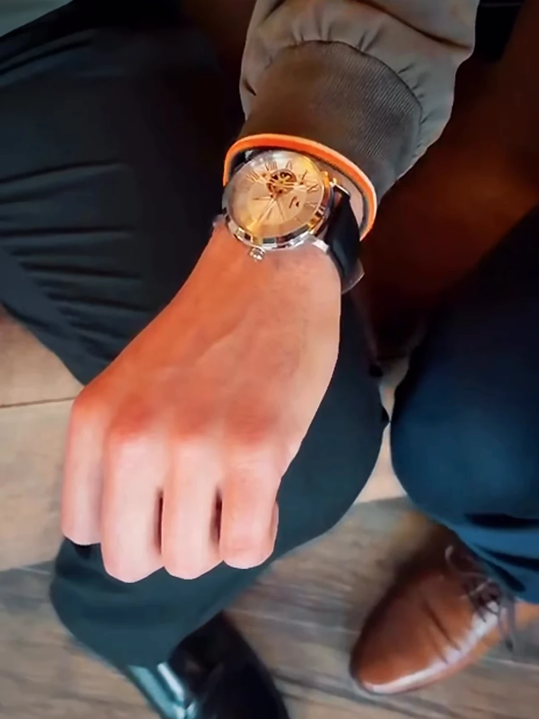 Un reloj Ferreras en la muñeca
